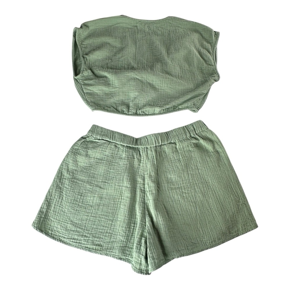 Madewell Two-Piece Sage Green Lounge Set - Picture 3 of 9